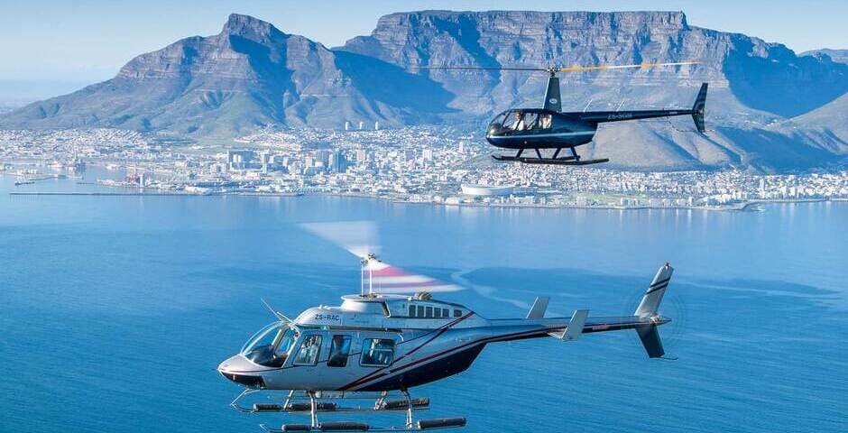 Вертолеты над Кейптауном