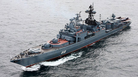 БПК «Североморск» 4 дня в Кейптаунском порту